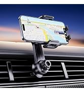 odbowuge Car Phone Holder Mount [Never Block Air Vents] Phone Holder Car Vent, with Extension Cli...