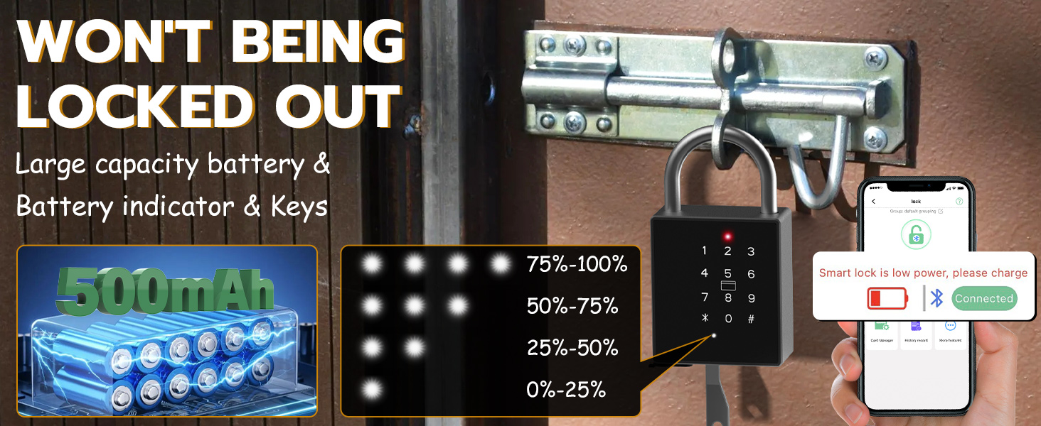 WONT BEING LOCKED OUT