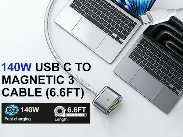 USB-C to Magnetic 3 Cable