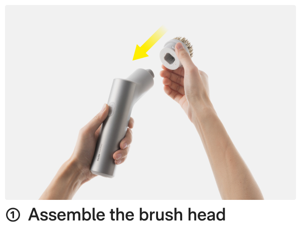 hoto cordless spin scrubber dish scrubber brush