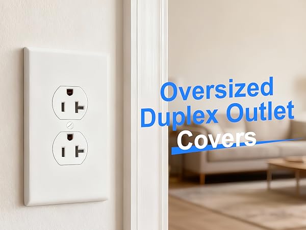 oversized outlet covers wall plate