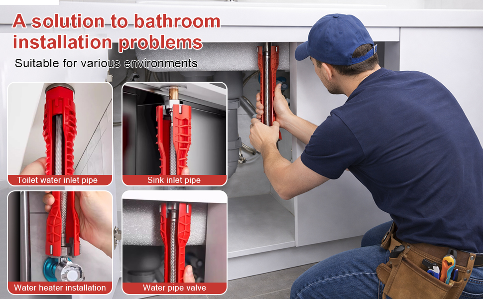 Basin Wrench Set