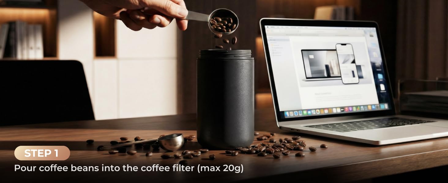 Cordless Coffee Maker Small