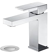 Chrome Bathroom Faucet, Lava Odoro Single Hole Bathroom Faucet, Single Handle Bathroom Sink Fauce...