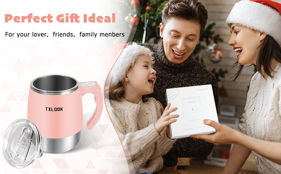 Rechargeable automatic magnetic Self stirring coffee mug electric Mixing Cup