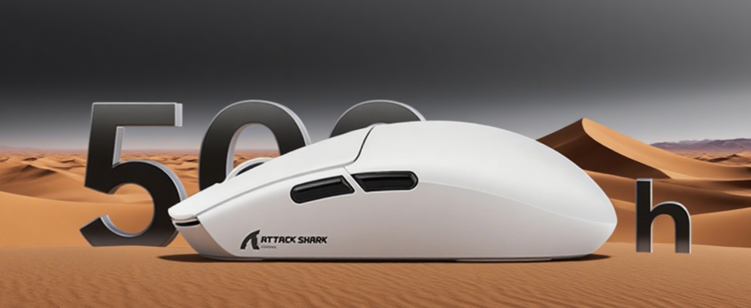 G3 Tri Mode Ultralight Rechargeable Wireless Gaming Mouse Programmable with 500mAh Battery