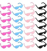TOYANDONA 60pcs Doll Sunglasses, 4 Up Glasses Doll Eyeglasses Miniature Doll Sunglasses Mini Doll...