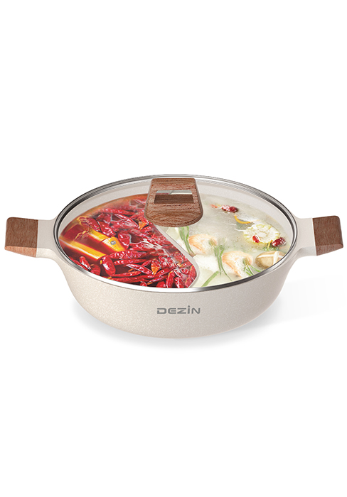 Double-flavor Shabu Shabu Pot with Divider