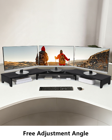 Dual Monitor Stand for Desk