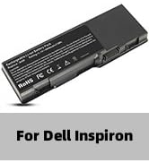 ARyee 6400 Battery Compatible with Dell Inspiron E1505 1501 6400 PP23LA PP20L(5200mAh 11.1V)