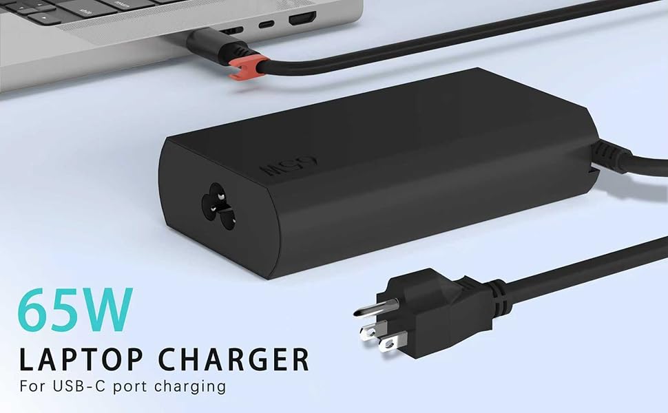 65W USB C Type C Fast Charging Universal Laptop Charger Replacement Compatibl...