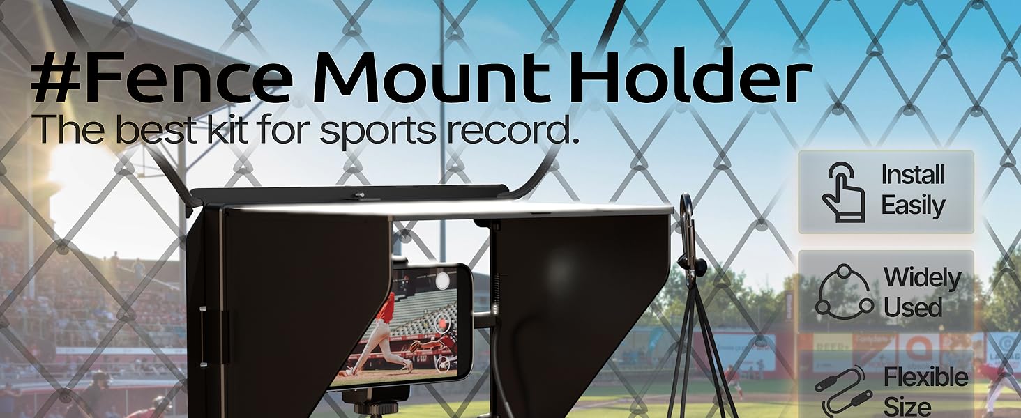 Cell Phone Fence Mount