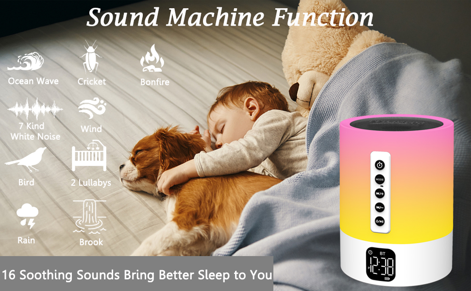 sound machine baby white noise sound machine