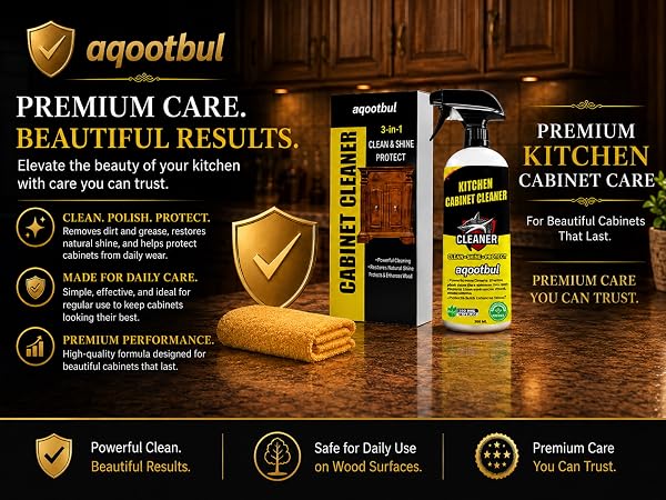 kitchen cabinet and furniture cleaner