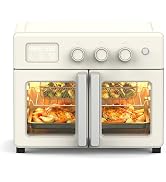 Martha Stewart French Door Air Fryer Toaster Oven Combo, 34QT Countertop Convection, 12-in-1, Bak...