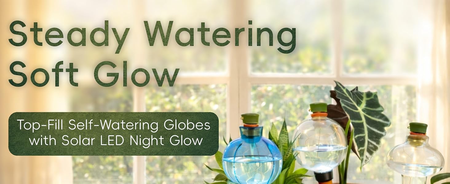 steady watering soft glow