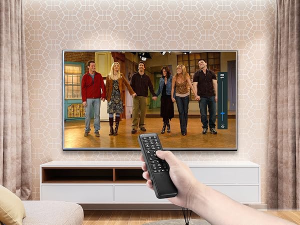 TV remote into mouse/keyboard