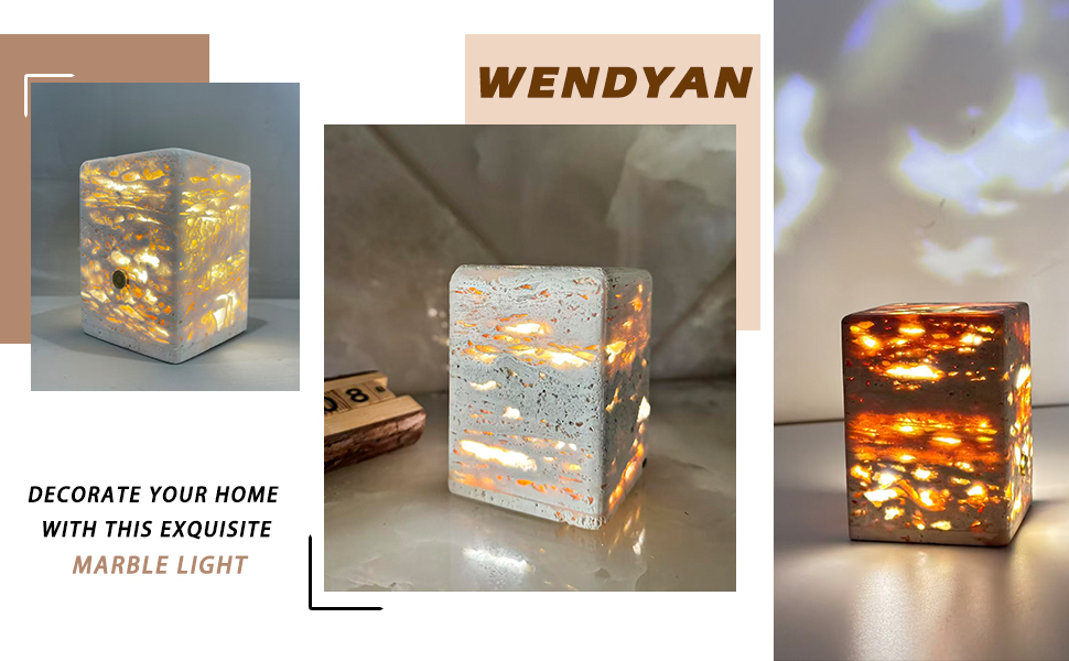 Description of Marble Night Light