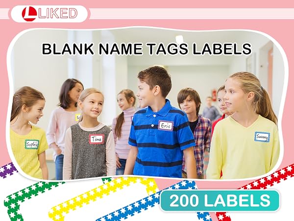 Name Tag Stickers