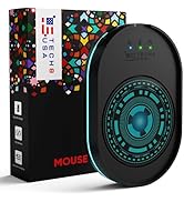 Undetectable Mouse Mover, Jiggler for Laptops, PC, No Software, Random Movement, Patented, Design...
