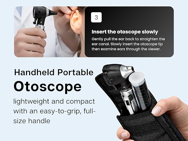 Mini Otoscope/ Ear Scope with Light
