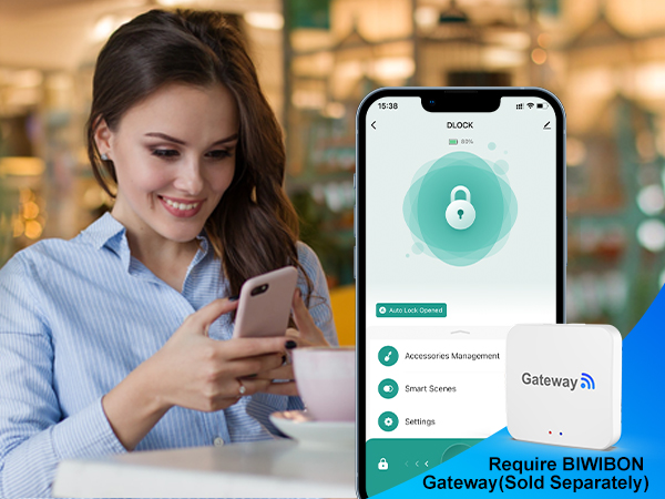 Smart door knob with Alexa