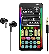 Voice Changer, Handheld Microphone Voice Changer with Sound Multifunctional Effects Machine for P...