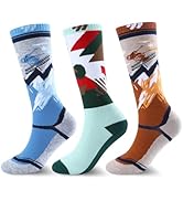 WEST BIKING Kids Merino Wool Ski Socks for Boys Girls Knee High Sock Thermal Winter Warm Snowboar...