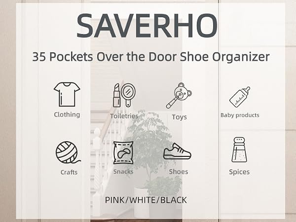 hanging shoe organizers--35pockets