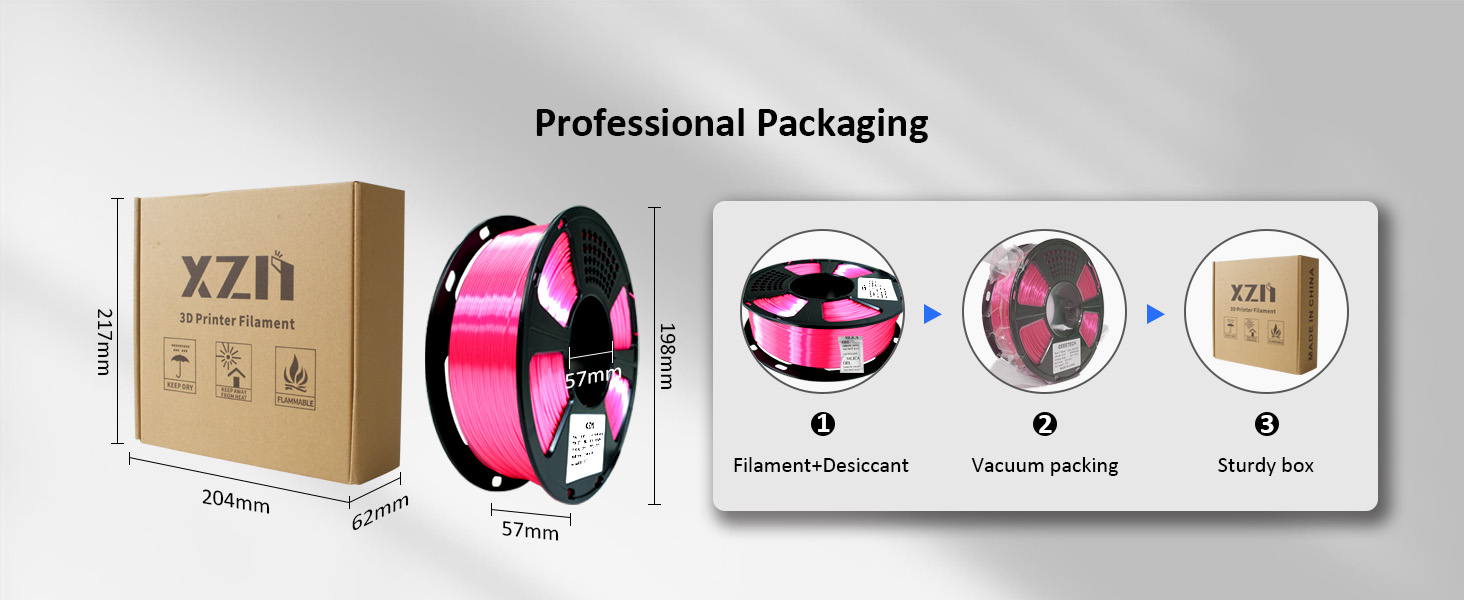 silk pla filament 1.75mm