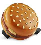 MARQUE Hamburger Kids Bike Bell – Fun Bicycle Bell for Boys and Girls, Also Fit Balance Bike and ...
