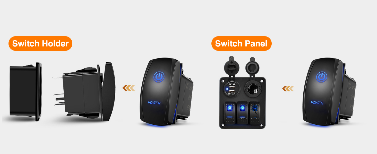 Nilight Rocker Switch