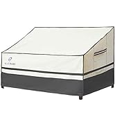 WJ-X3 Patio Loveseat Cover, Waterproof UV Resistant Heavy Duty Outdoor 2-Seat Loveseat Cover, 54"...
