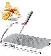 YIHAOSSING Cheese Slicer,Stainless Steel Cheese Cutter,Multipurpose Cheese Slicers with Grid Scal...
