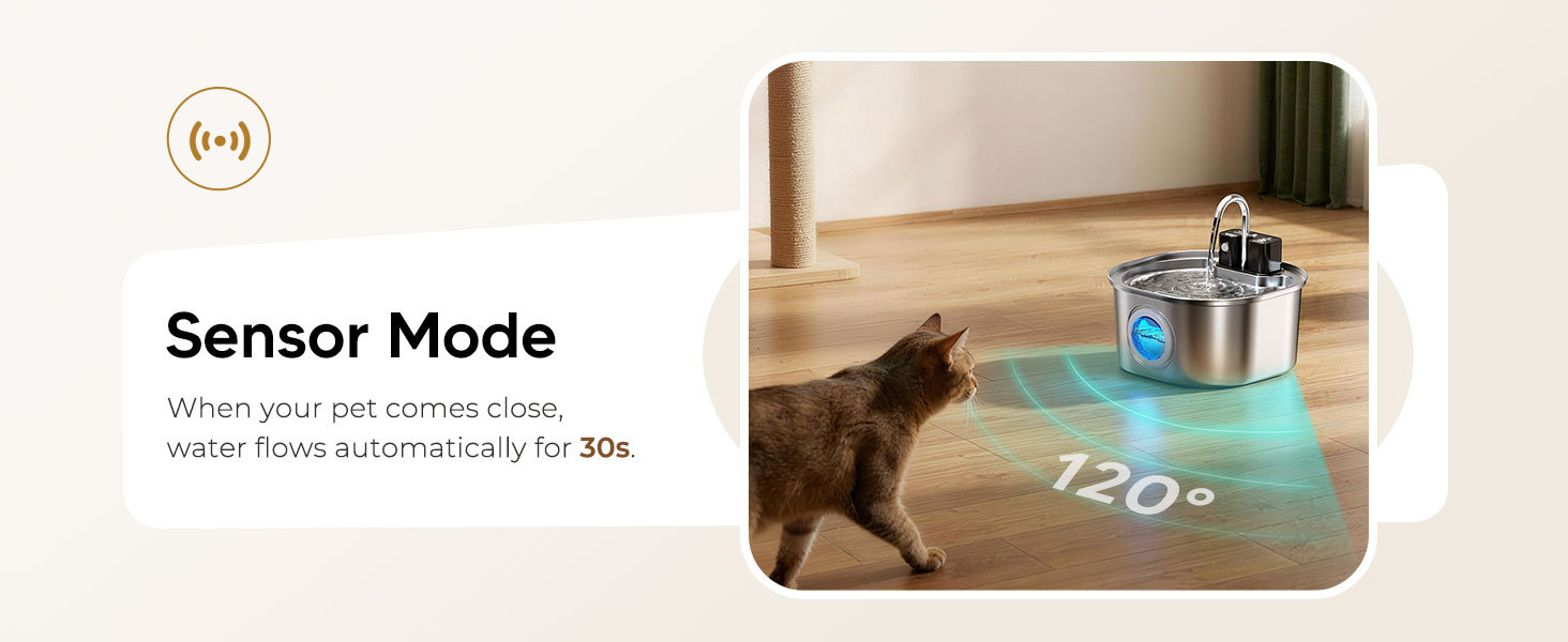 wireless cat water fountain