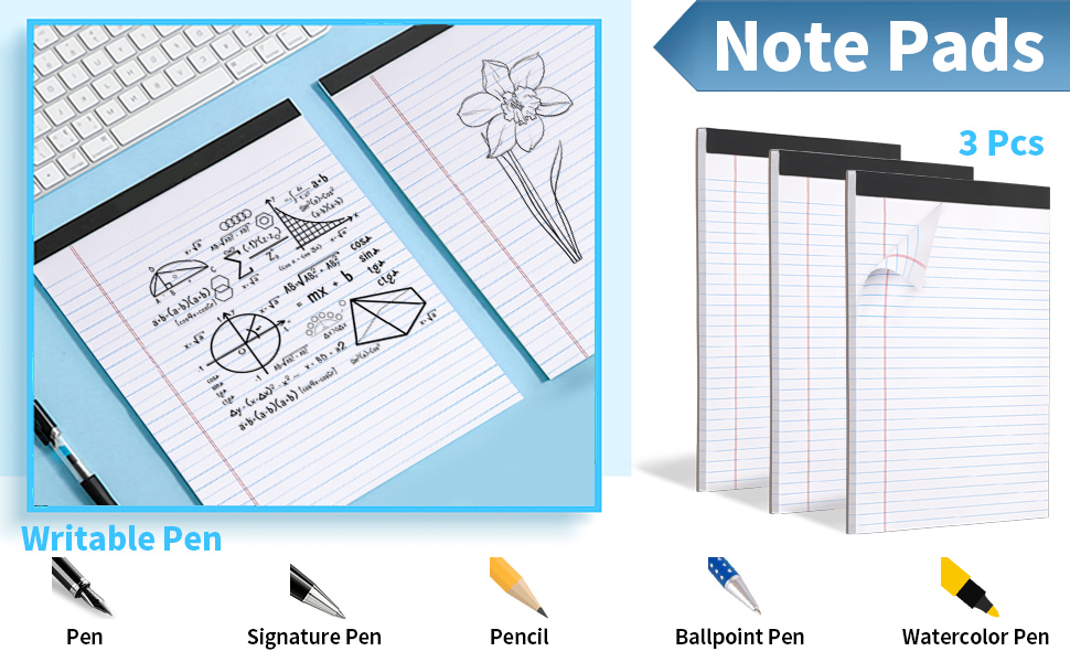 Legal Pads Refills Note Pads