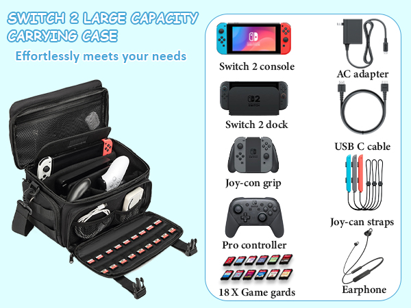 switch 2 travel case