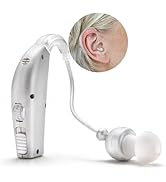 MSA 30X My Tone Sound Amplifier BTE PSAD | 30X Amplification | Recharging Station, 6 Silicone Tip...