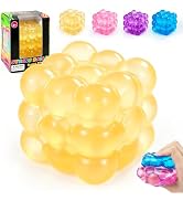 Ice Cube Squishy Fidget Toy, Squeeze Cube, Slow Rising Squeeze Cubes Fidget Toy, Sensory Stress R...