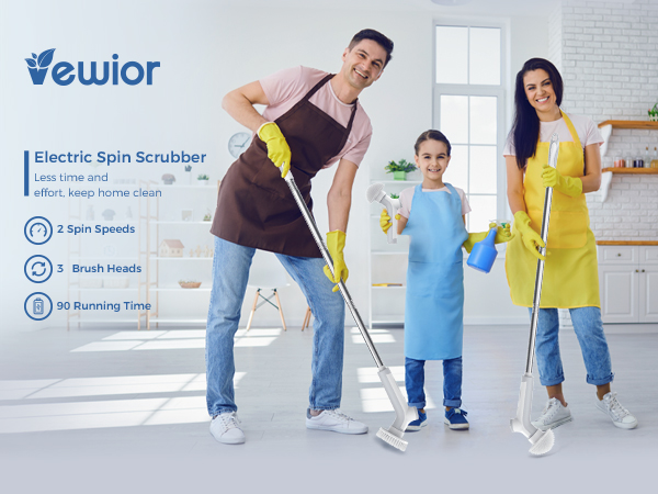 Electric Spin Scrubber Power Scrubber