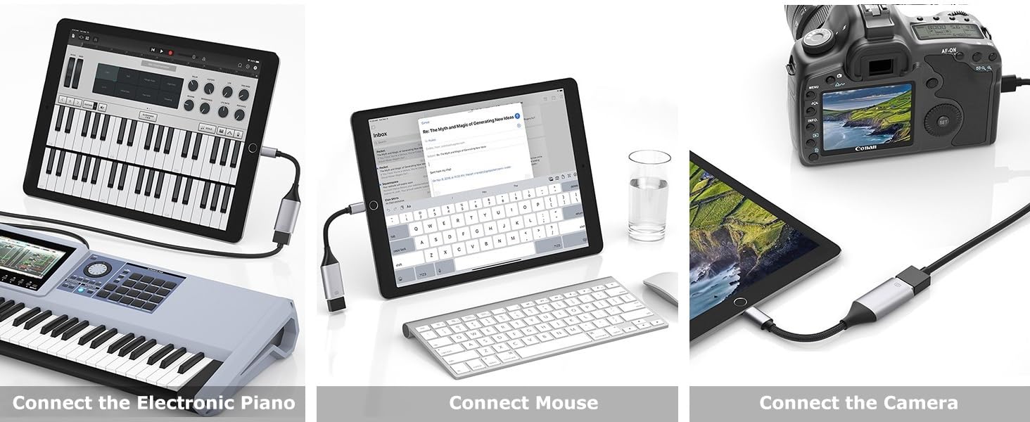 usb adapter for ipad