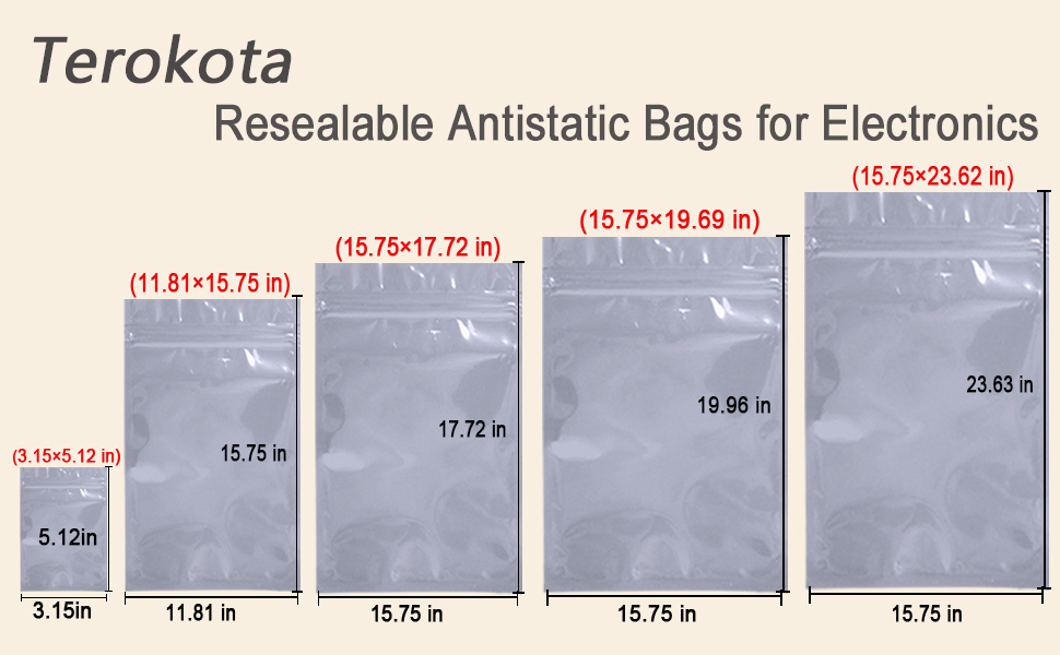 anti static bags for electronics