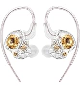 Wired Gaming Earbuds in-Ear Headphones HiFi Game Head Phones in Ear Monitors Deep Bass Sound Wire...