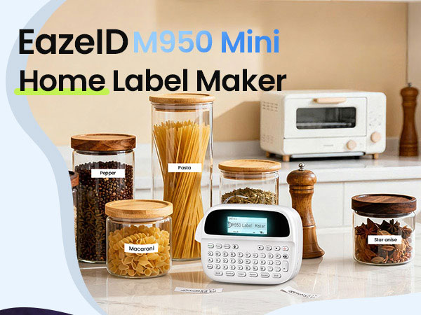 M950 label maker machine with tape