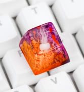 Jellyfish Artisan Resin Keycap