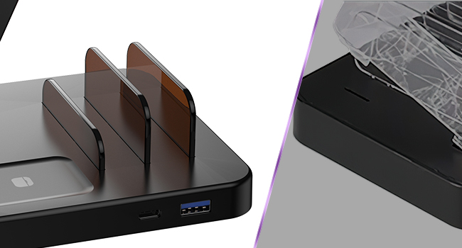 ipad charging station
