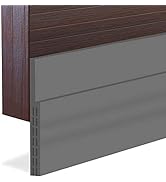 [New Upgrade] Huge Gap Door Draft Stopper, 3-2/5"W Widened Door Sweep Seal Gap Up to 1-4/5" for I...