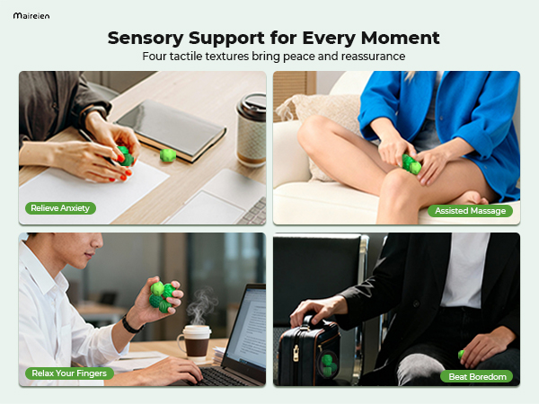 anxiety relief items silicone travel toys fidget pack quiet small stimming toys for autism adults