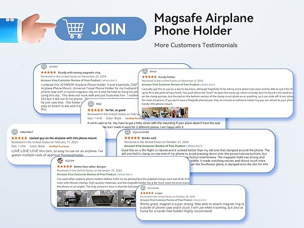 Magsafe Airplane Phone Holder