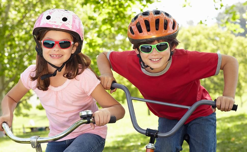 kids sport sunglasses for boys girls